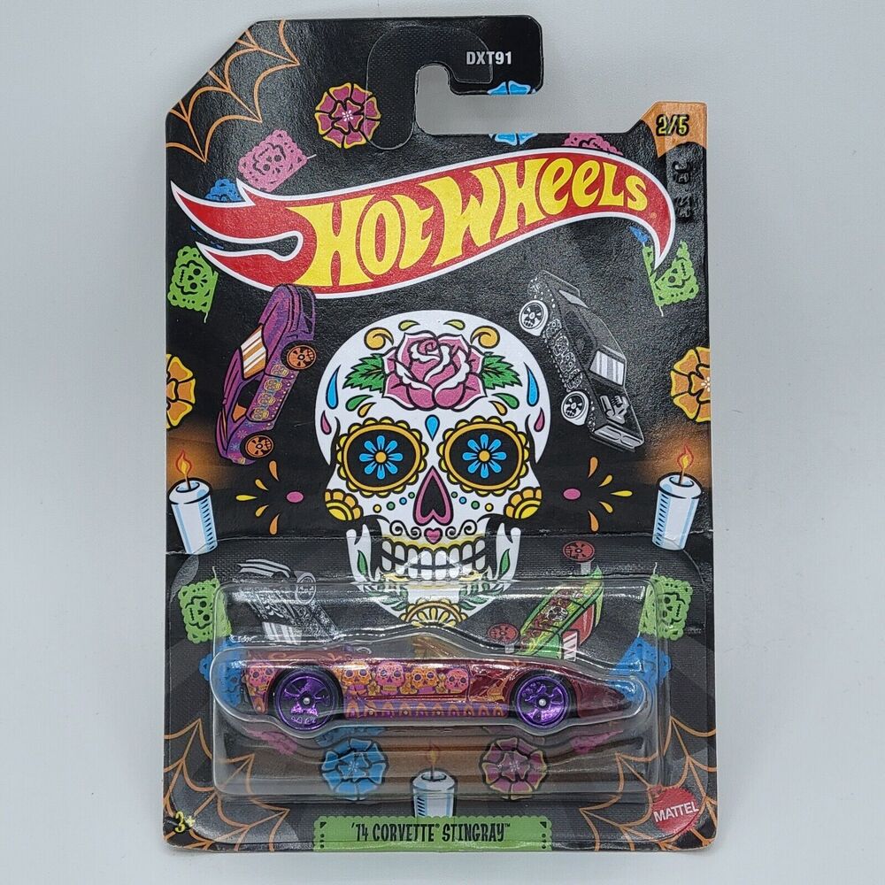 2023 Hot Wheels Halloween '14 Corvette Stingray 1:64 Die-cast Cars Model Toys